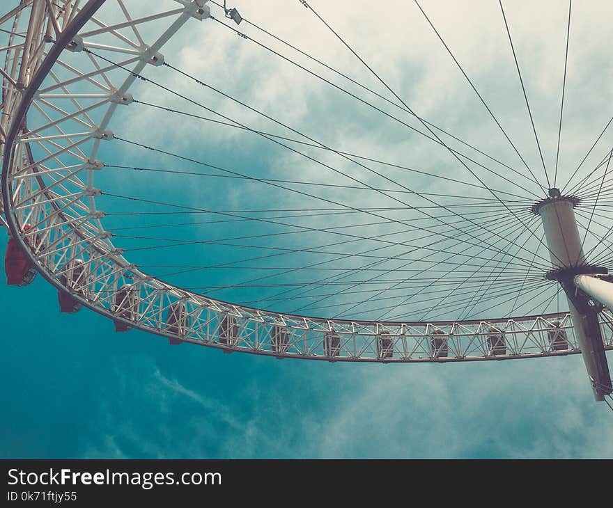 White Ferris Wheel