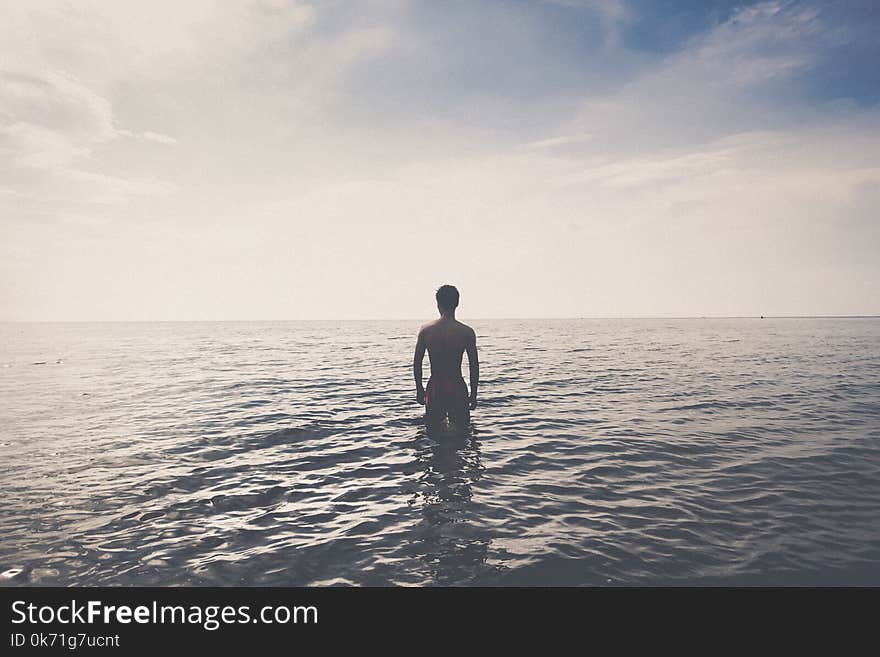 Photo of Man on the Beach