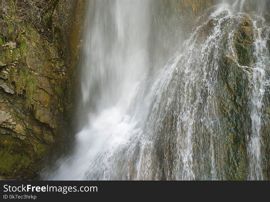 Cascade de Syratus, Mouthier-Haute-Pierre, Doubs, Bourgogne-Franche-Comte, France