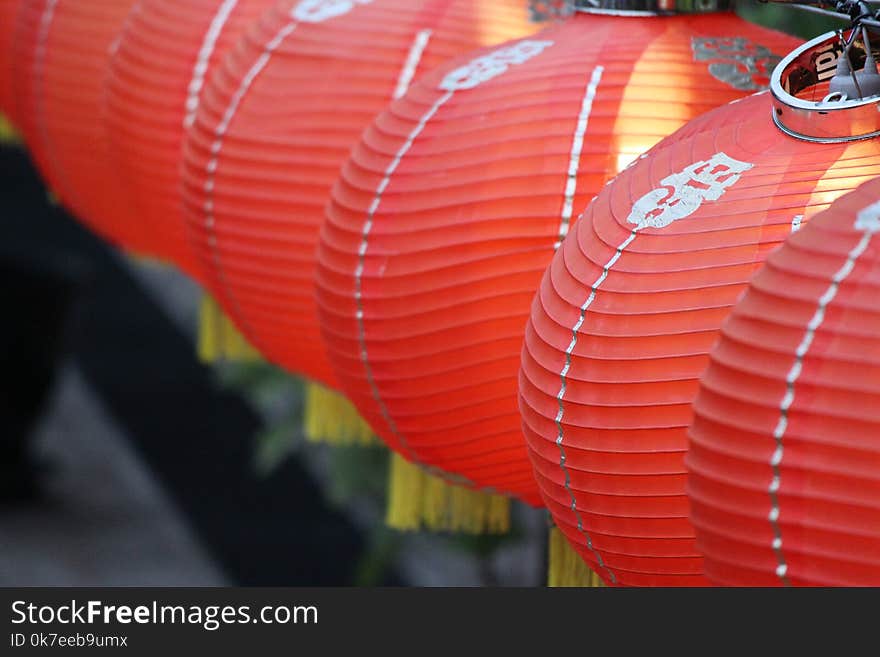 Chinese Red Lantern for Spring Festival