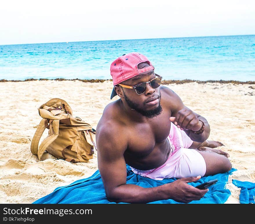 Man on the Beach