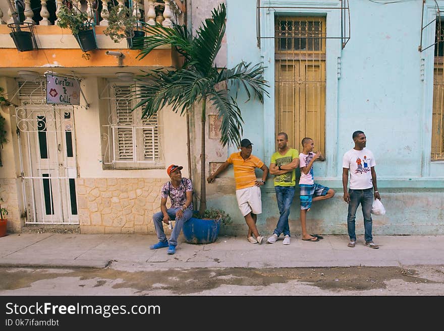 People on the Sidewalk