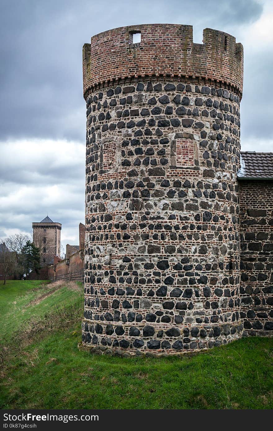 Wall, Brick, Historic Site, History