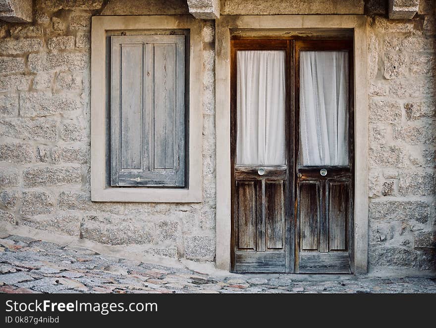 Window, Wall, Door, Wood