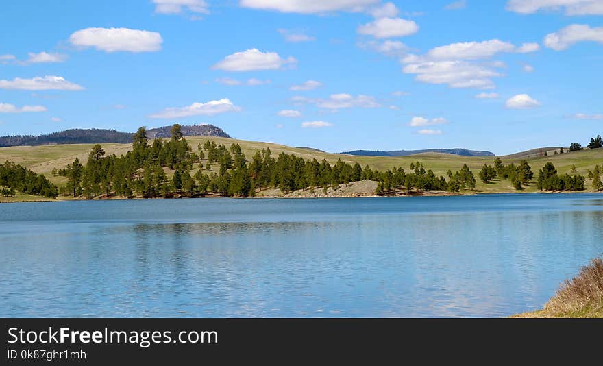 Lake, Sky, Water, Water Resources