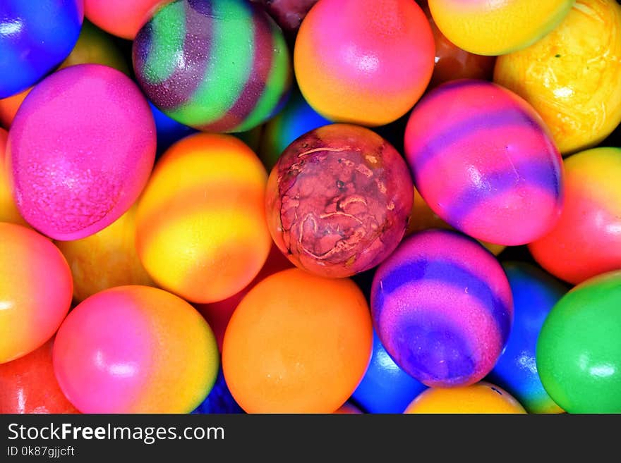 Easter Egg, Ball, Food Additive