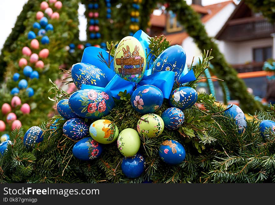 Blue, Christmas Decoration, Tree, Christmas Ornament