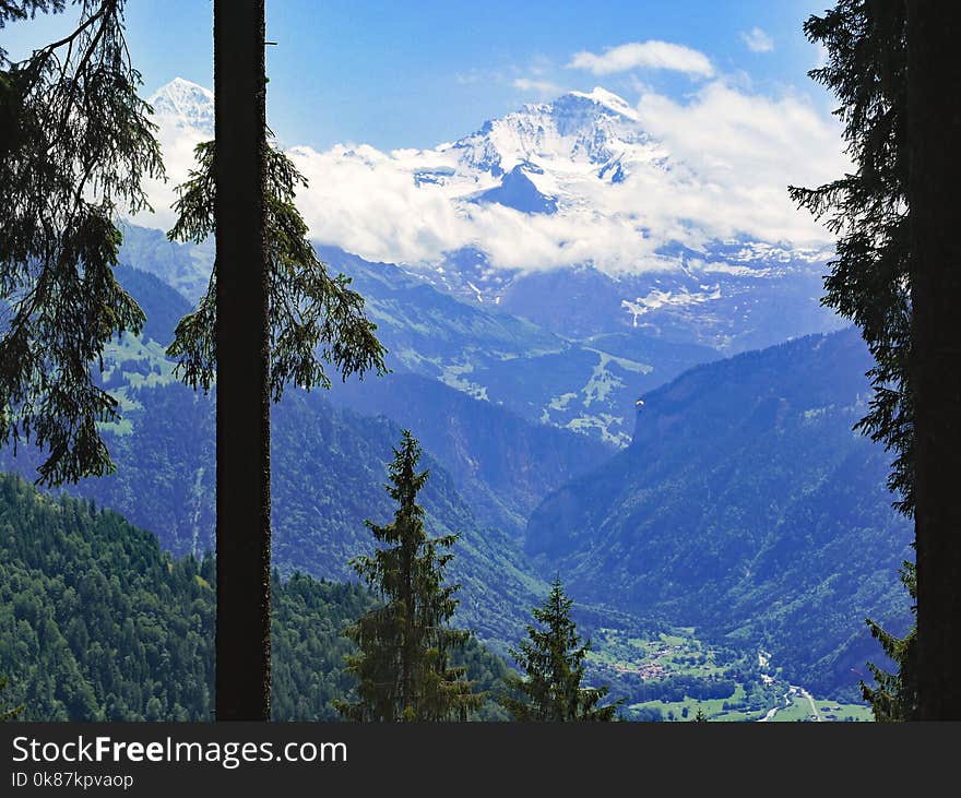 Mountainous Landforms, Nature, Mountain, Mountain Range