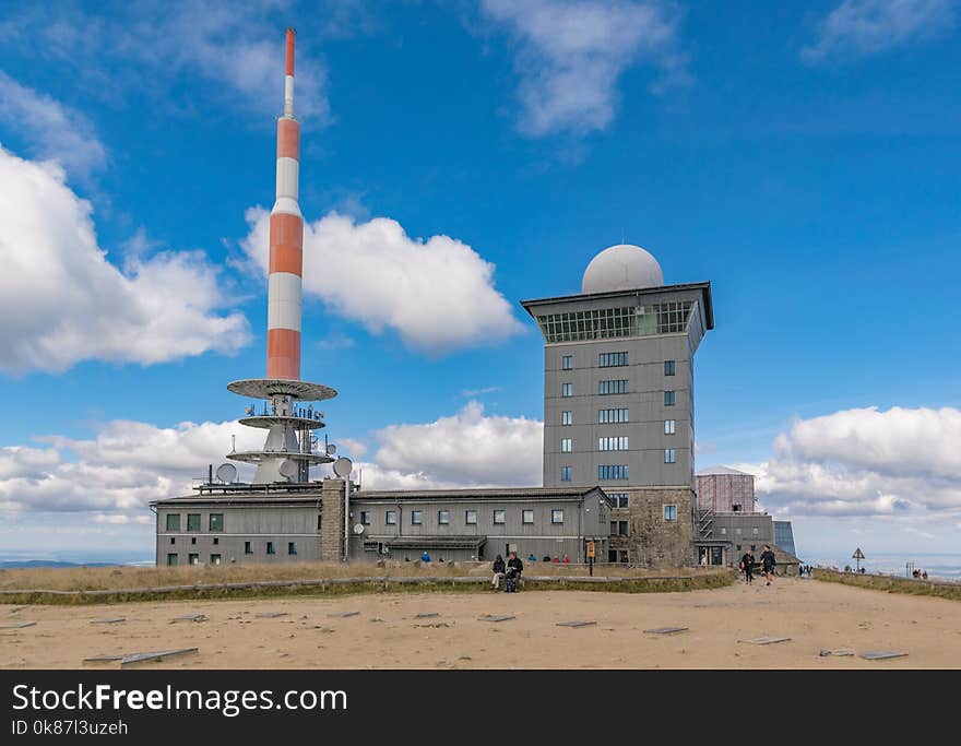 Sky, Cloud, Control Tower, Daytime