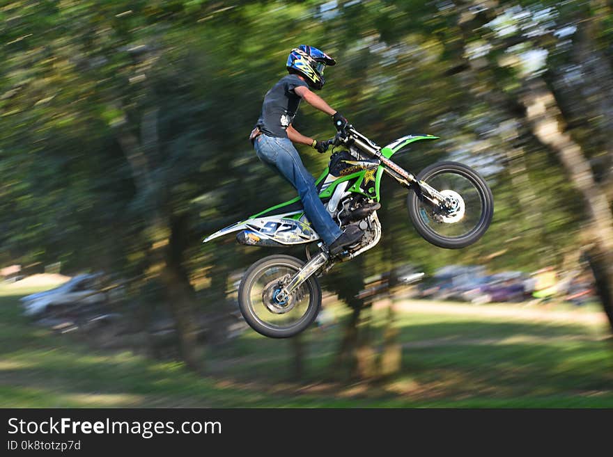 Motocross, Freestyle Motocross, Motorcycle, Stunt Performer