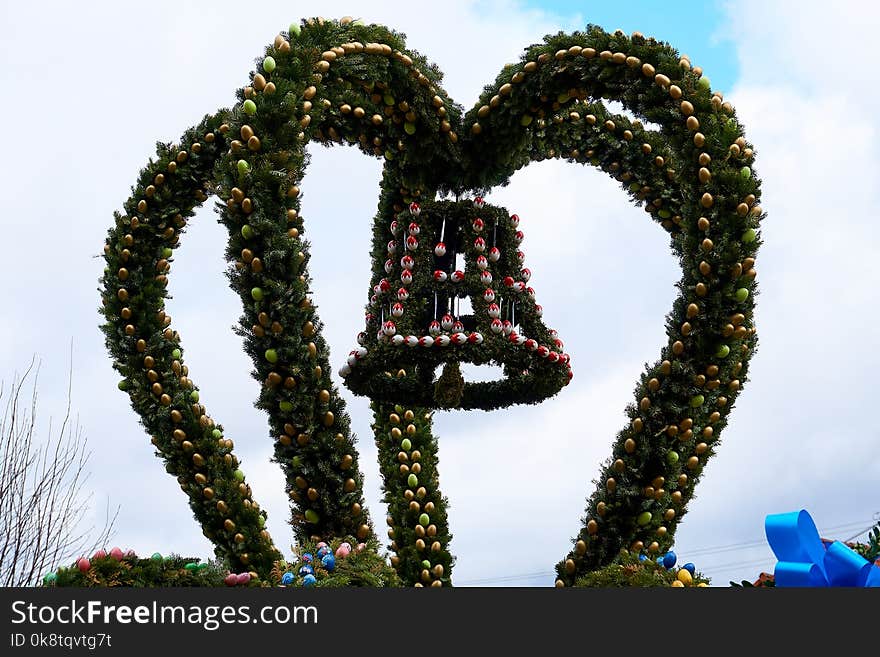 Amusement Park, Tree, Pole