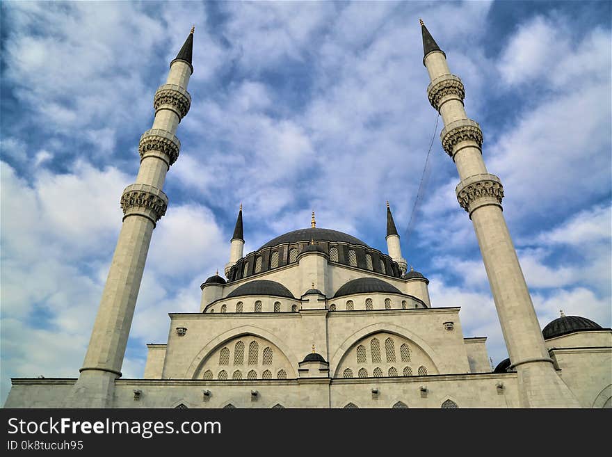 Mosque, Landmark, Place Of Worship, Building