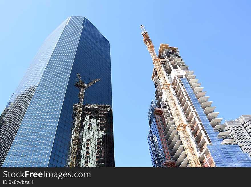 Skyscraper, Metropolitan Area, Building, Tower