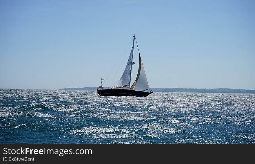 Sail, Sailboat, Water Transportation, Sea