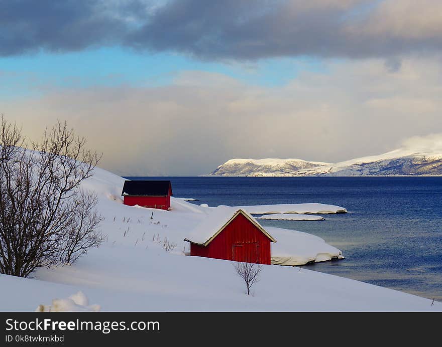 Sky, Snow, Cloud, Winter