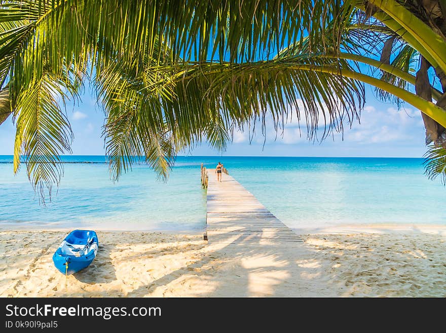 Beautiful tropical beach and sea