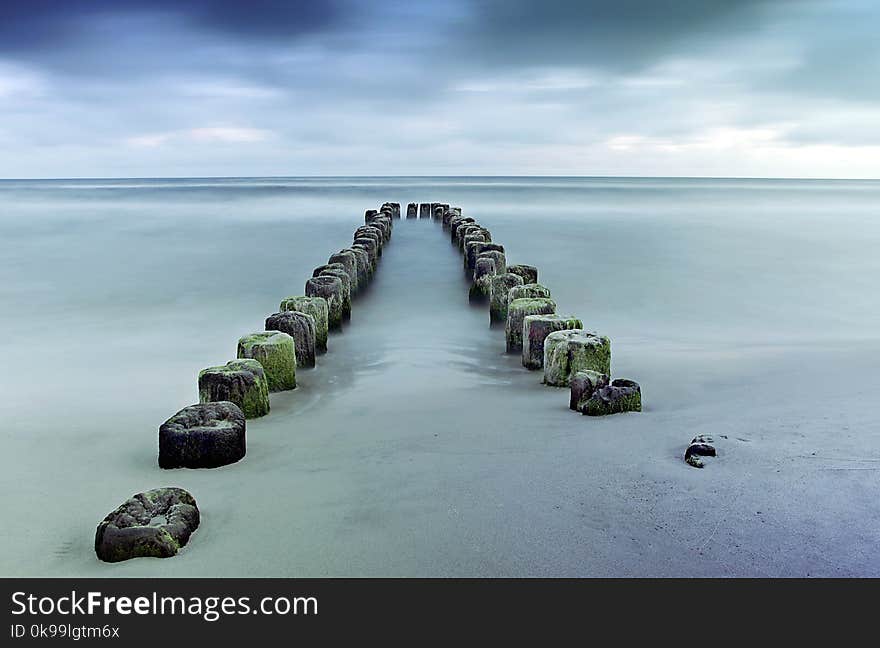 Sea, Sky, Coastal And Oceanic Landforms, Water