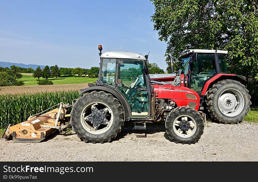 Tractor, Agricultural Machinery, Vehicle, Motor Vehicle