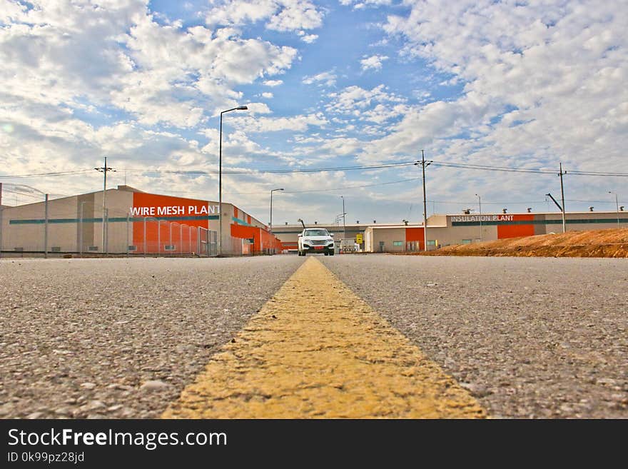 Sky, Road, Transport, Field