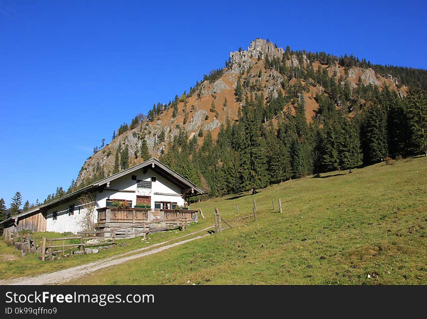 Mountainous Landforms, Mountain Village, Mountain, Mountain Range