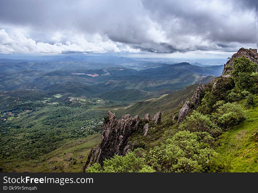 Highland, Sky, Ridge, Mountainous Landforms