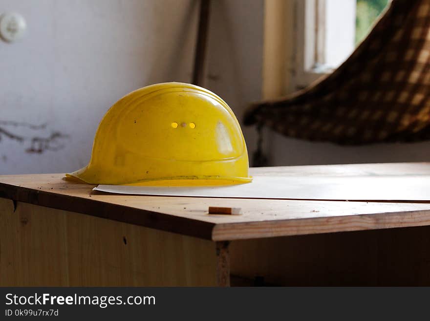 Yellow, Personal Protective Equipment, Hard Hat, Product Design