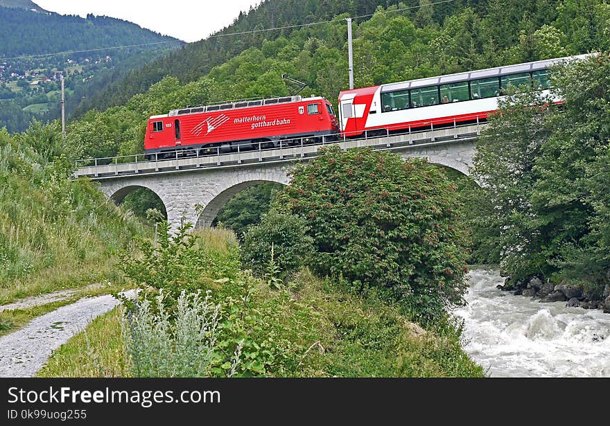 Transport, Track, Waterway, Train