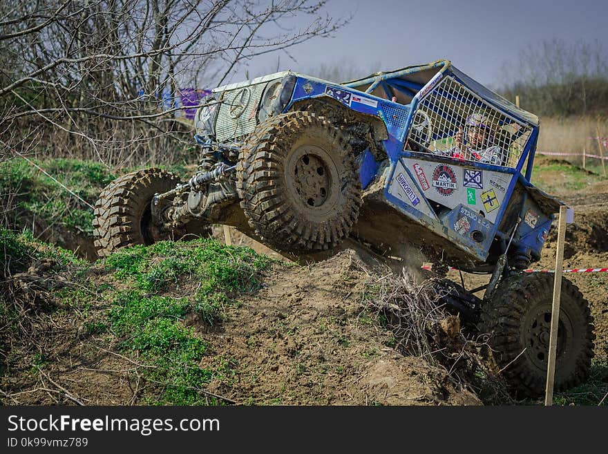 Car, Land Vehicle, Off Roading, Off Road Racing