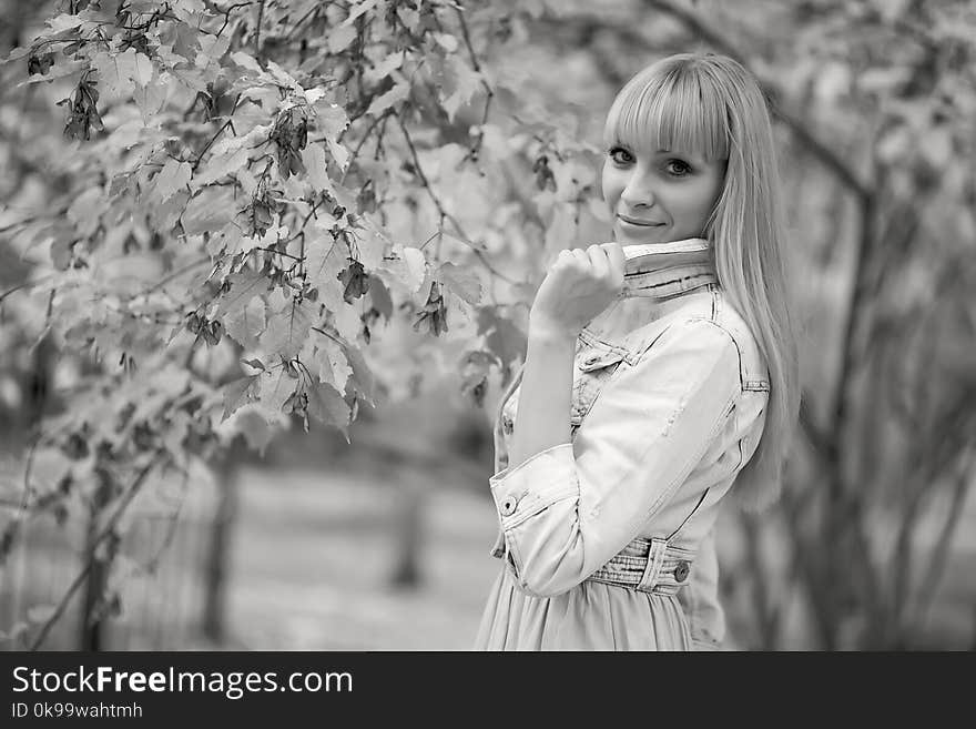 Photograph, Face, Black And White, Nature