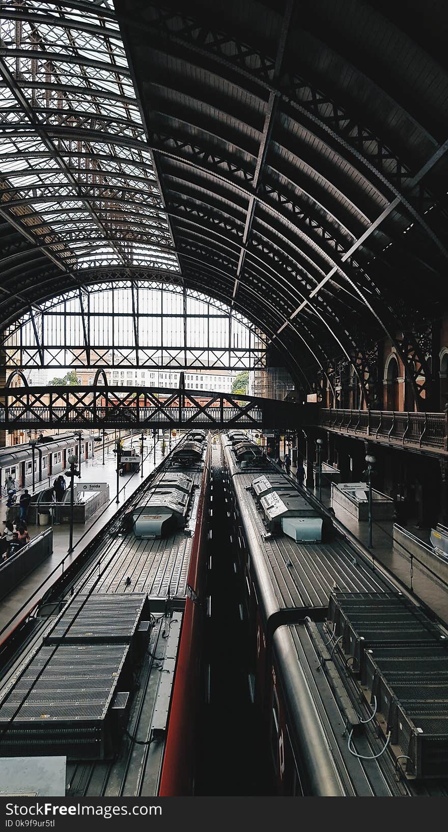 Architectural Photography of Train Station