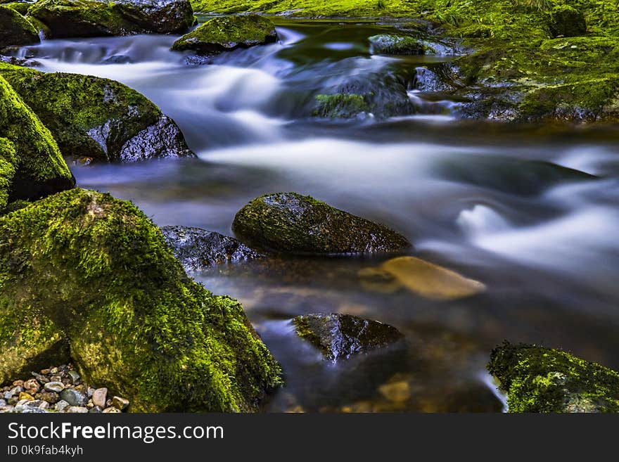 Time Lapse Photography Of River