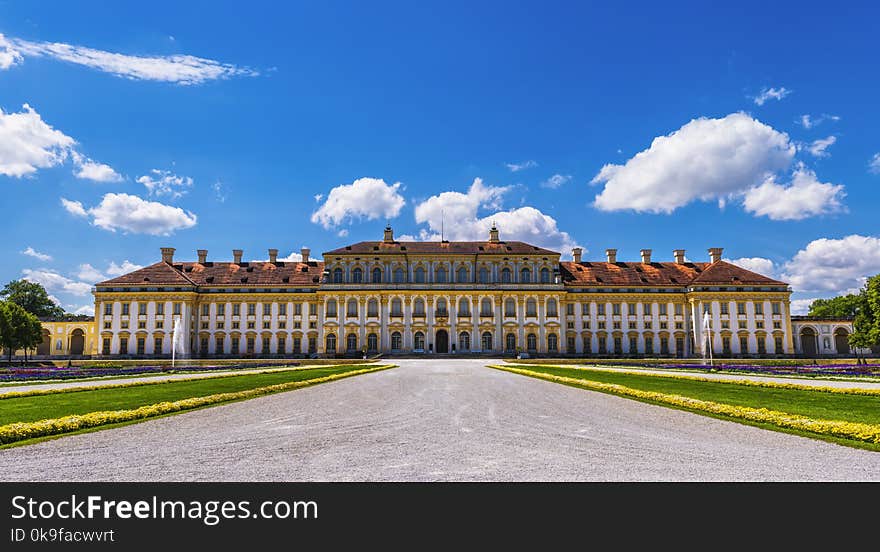 Wide Angle Photography Of Mansion