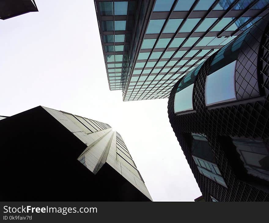 Low angle Photography of Buildings