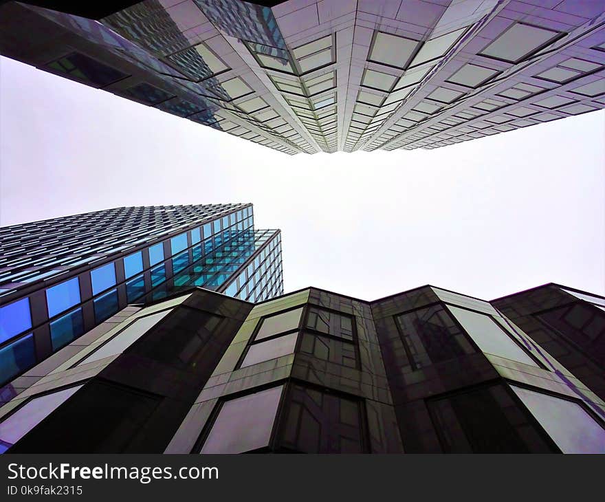 Low Angle Photography of Buildings