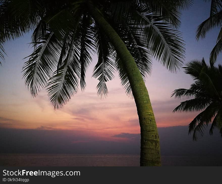 Beautiful sky and beach in Thailand