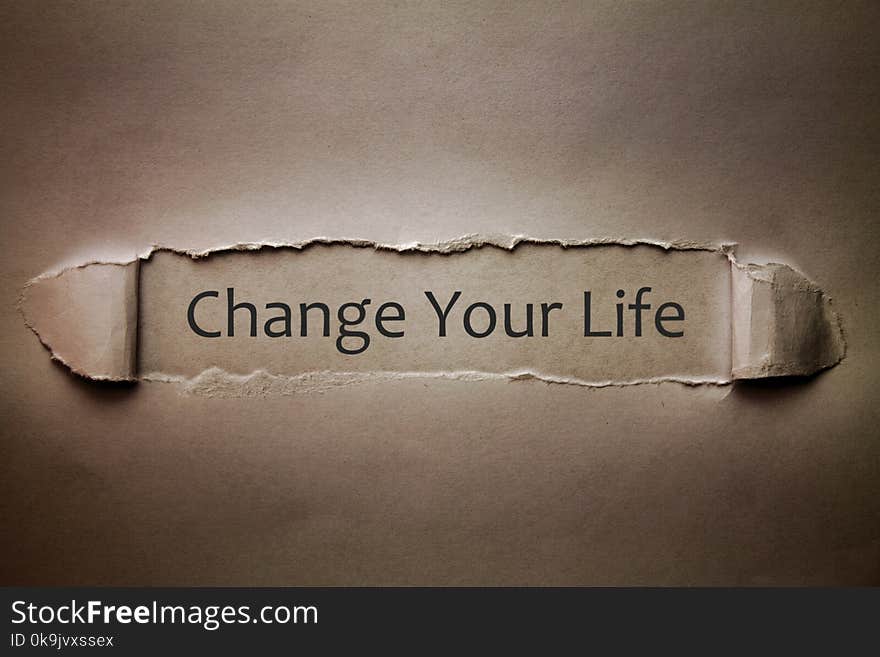 Change your life word.