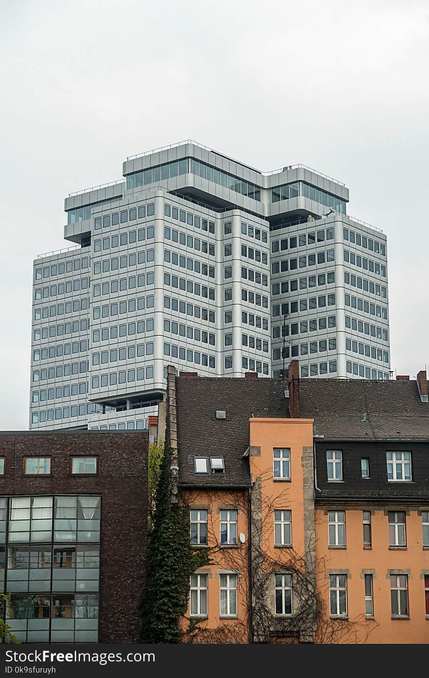 Black and Brown Concrete Building