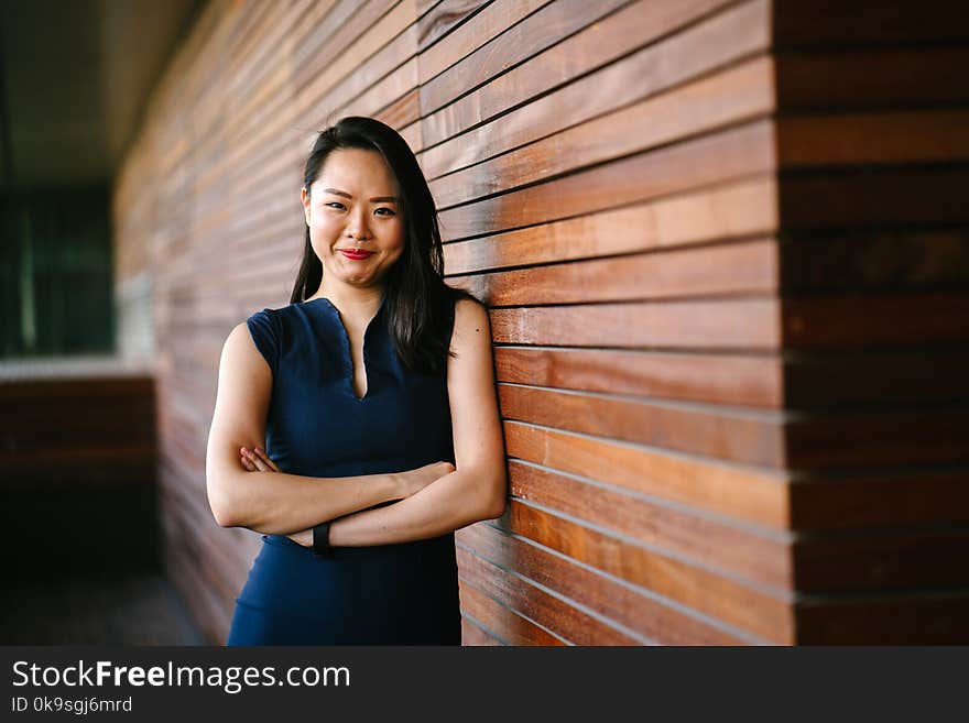 Woman posing