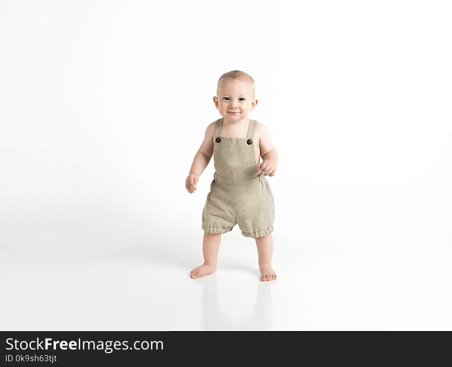 Baby&#x27;s Brown Onesie