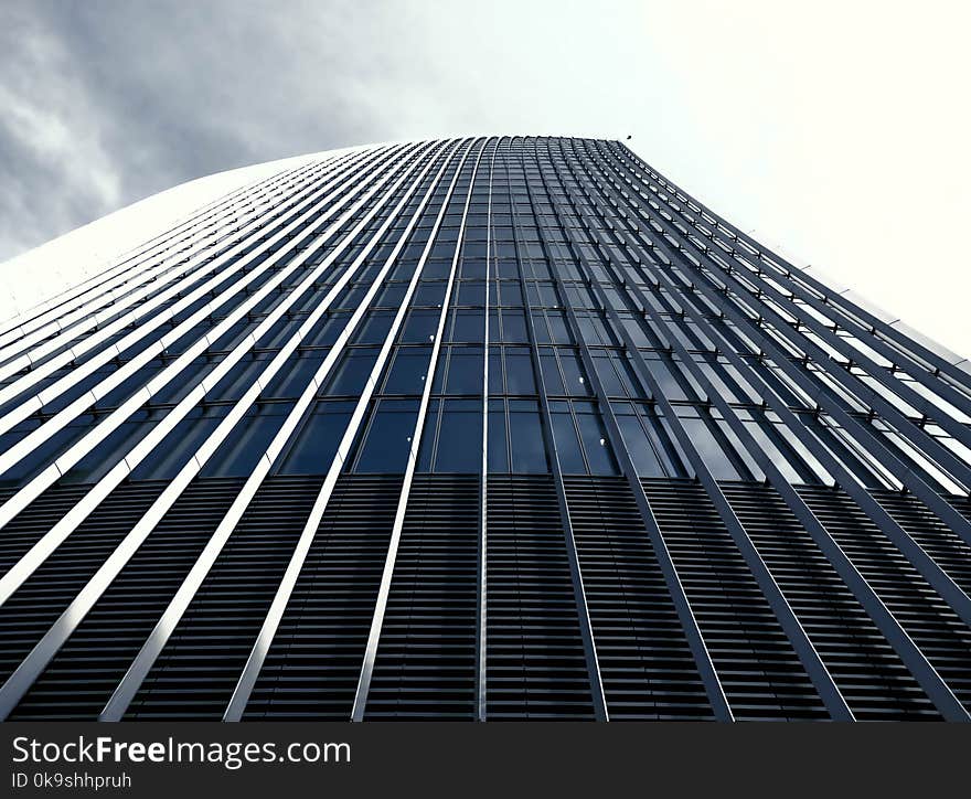 Worm&#x27;s Eye View Of Building