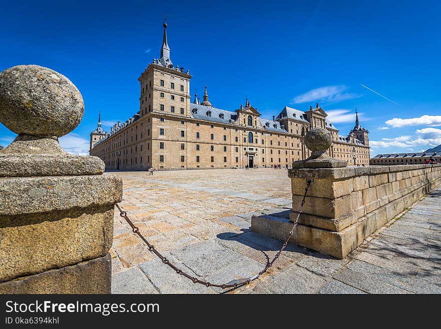 Royal Monastery of San Lorenzo de El Escorial near Madrid, Spain