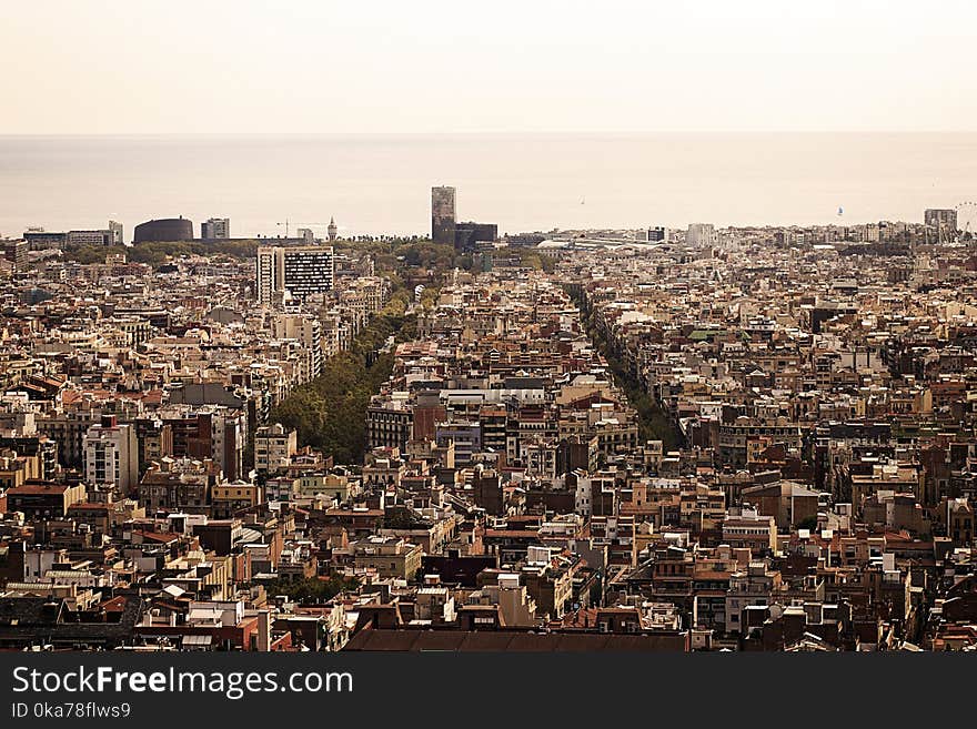 Aerial Photography of Buildings at Daytime