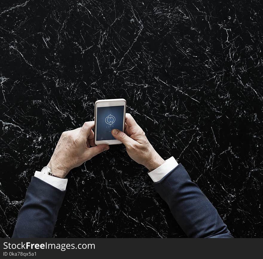 Person Holding White Android Smartphone