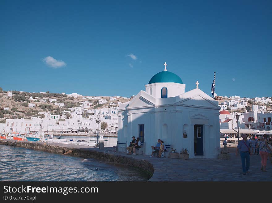 White Cathedral Under Clear Blue Sky