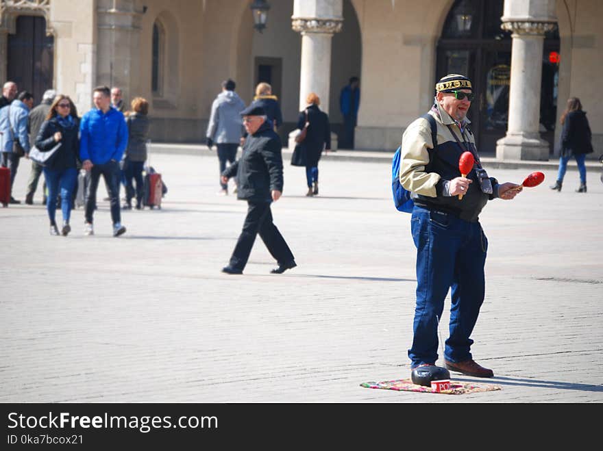 Man With Maracas