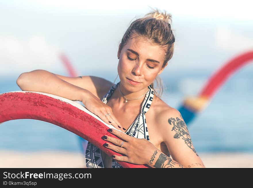 Photo of Woman Looking Down