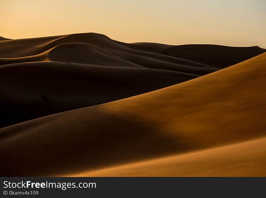 Closeup Photo of Desert Sands