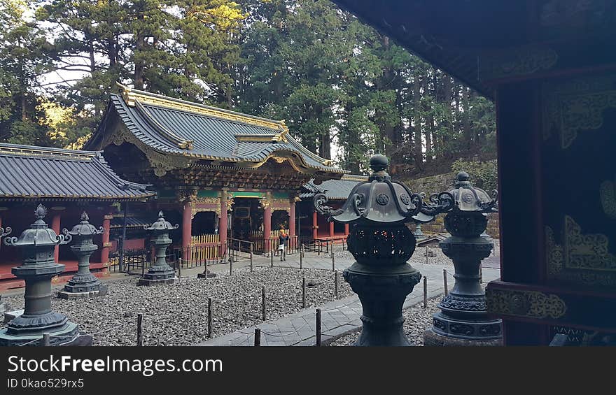 A Shinto Temple In Japan