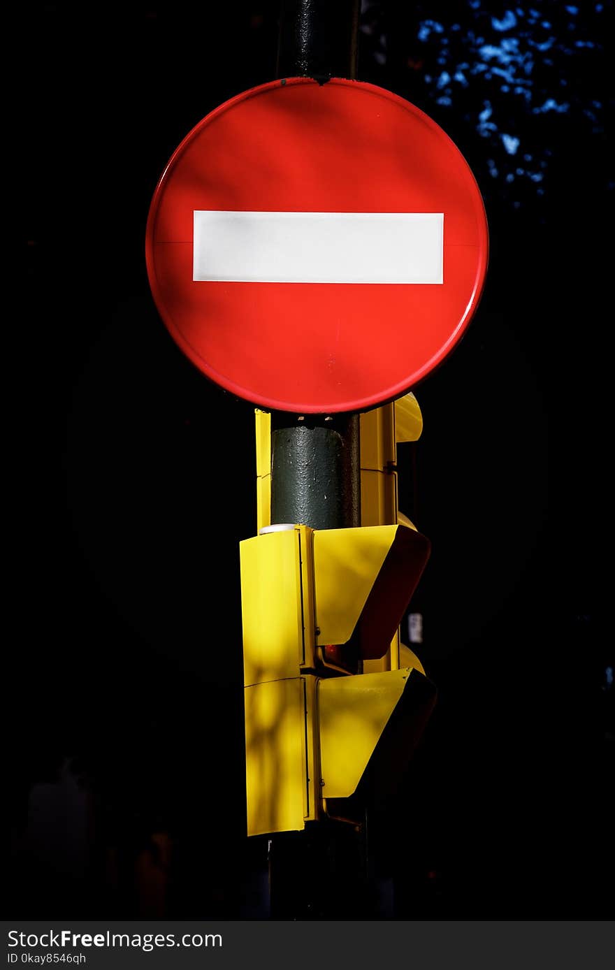 Signal traffic and traffic light in Zaragoza, Spain. Signal traffic and traffic light in Zaragoza, Spain.