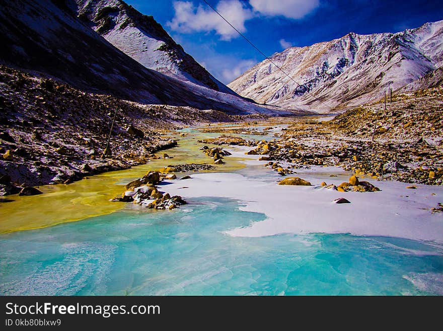 Scenic View of the Mountains